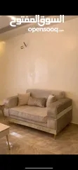  1 طقم كنب لون بيج جديد