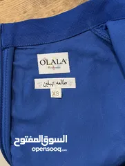  4 فستان أزرق فاخر  آخر قطعة  مقاس xs/s