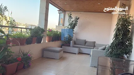  1 شقة فاخرة للبيع في خلدا - العوجانية  - طابق ثالث 190م مع روف 80م تشطيب سوبر ديلوكس