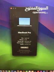  1 macbook pro M2 (2022)