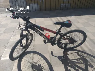  4 دراجة هوائية جنط 24 مستعمل بحاله ممتازه
