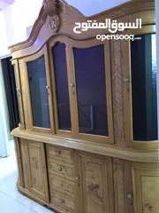  3 بوفيه خشب زان بحال الوكالة