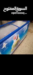  1 فريزر بطح بحاله ممتازه