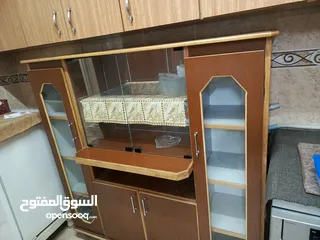  4 بوفية مستعمل بحاله جيده جدا