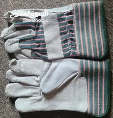  5 working gloves, welding gloves, driving gloves, apron, handsaleev,