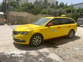  4 سكودا اوكتافيا ستيشن موديل 2019  السيارة نضيفة  و كل المواصفات في الاعلان