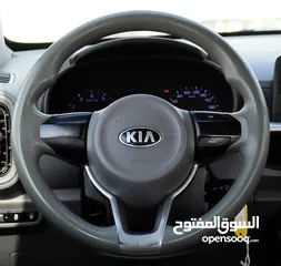  11 Kia Picanto 1.2L 2019 GCC accident-free in excellent condition 470 P.M