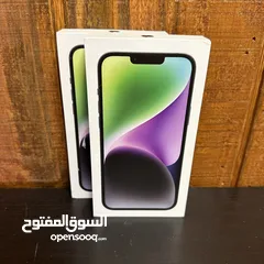  15 iPhone. 14 plus. 128GB . A/AA . جديد كفالة الشرق الاوسط