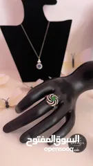  2 خواتم فضة أنتيك 925