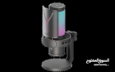  1 Redragon fenris GM301 Streaming Microphone مايكروفون ريدراجون احترافي مع اضاءة RGB