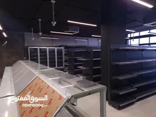  3 سوبر ماركت فخم جديد و مجهز بالكامل (ملحمة+ديلي+خضار و فواكه) مول