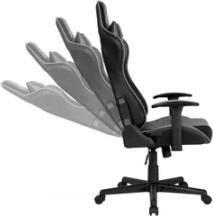  15 Redragon KING OF WAR C601 GAMING CHAIR-black-red كرسي ريدراجون أصلي مكفول اسود واحمر