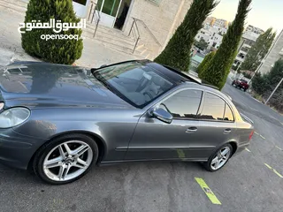  6 سيارة مرسيدس E200 بانوراما 2009 اليجانس بحالة ممتازة للبيع   ‏Mercedes-benz 2009  W211