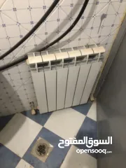  11 ماطور تدفئة مركزية مع خزان سولار مع الراديترات (المشعاعات)