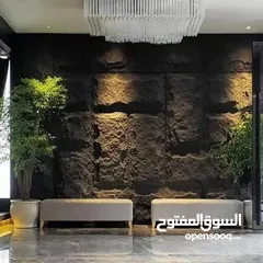  5 بديل الرخام وبديل الخشب وبديل الحجر وفاير بليس ورق جدران والشيبورد باركيه باربكيو جبسن بورد وادهان