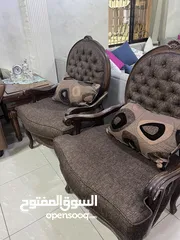  7 اثاث غرفة جلوس طقم كنب