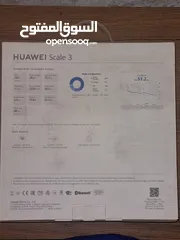  4 جهاز ميزان huawei scale 3 جديد غير مستعمل  ومكفول