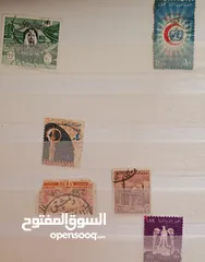  6 طوابع اصلية من كل بلدان العالم للبيع المستعجل الطابع ب دينار
