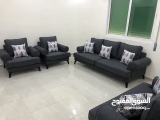  1 طقم كنب امريكي 7مقاعد