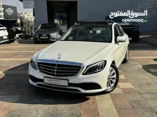  2 مرسيدس C300 مديل 2020 بحاله الوكاله ممشى قليل اقساط او كاش