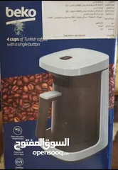  2 ماكينة قهوة من بيكو (500 وات ، 4 أكواب)  لون أحمر السعر نهائي