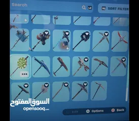  2 حساب فورتنايت + روكيت ليق +90 لعبة