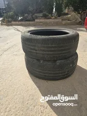  1 اطارات هانكوك بحالة ممتازة