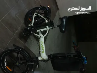  1 بسكليت كهرباء نوع كوبرا بطاريه 48 فولت 18 امبير