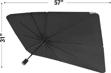  6 مظلة واقية من الشمس للسيارة  للزجاج الأمامي