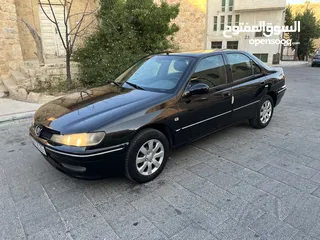  9 بيجو 406 موديل 2003 السياره حبة بلادها البنك المركزي سابقا