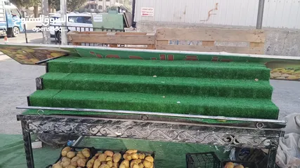 1 ستاندات خضره تفصيل مستعمل بحال الوكاله للبيع بسعر حرررررررق حررررق