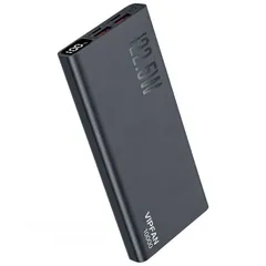  3 باور بانك VFan F06 شاحن سريع بسعة 10000mAh مع مؤشر، مثالي لشحن الأجهزة بسرعة وكفاءة.