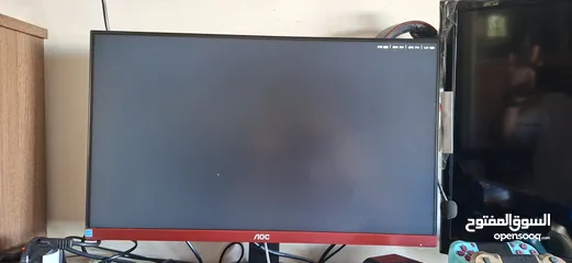  3 شاشة Aoc  جيمنق   144hz 1m