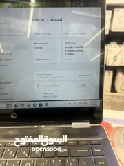  4 لابتوب hp رام 16 جيجا تخرين 1 تيرا شاشة فل تتش