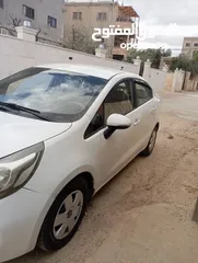  4 كيا ريو موديل 2012 مرخصة سنة كاملة
