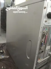  5 كمبيوتر قديم للبيع بس ناقصه كرت شاشه معو كيبل تشغيل و مع كيس مرتب تشوف جواه زي الجيمنج بسعر رخيص