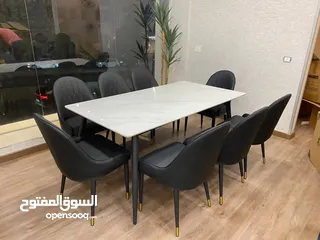  9 طاولات طعام للسفرة والمطبخ رخام مصنع
