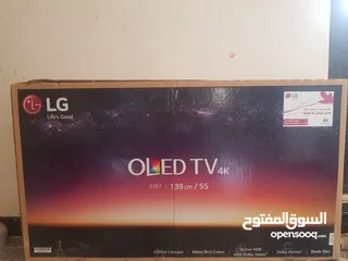  3 شاشة oled lg 55inch b7 صناعة كورية