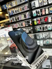  7 15 Pro Max 256GB بطارية 95% واري امريكي esim (مش مشفر )   متوفر كل الوانه  الاجهزة نضيفة ومكفوله