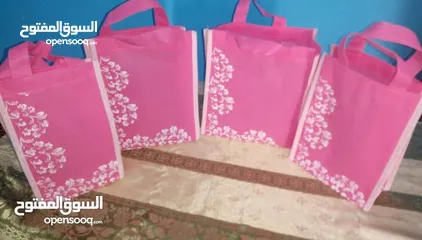  2 تصنيع اكياس قماشية دعائية بيئية بعددة مقاسات