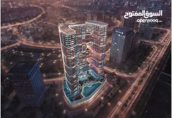  1 فرصة لجعل حلمك حقيقة: شقة بالقرب من اهم معالم دبي بمساحة كبيرة 1,346 قدم وبخطة دفع علي سنتين
