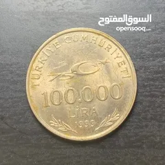  7 100 الف ليره تركي 1999