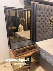  4 غرف نوم تركيه لقطه تفصيل خشب لاتيه نخب للبيع بداعي السفر والله يبارك لصاحب النصيب
