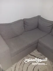  1 كنب عموله شبه جديد