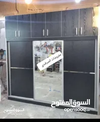  20 خزائن ملابس خشب لامنيت 18م تفصيل حسب المقاس جودة عالية كفاله 5سنوات على اعمالنا