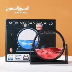  10 ساعة رملية مائية ثلاثية الأبعاد (3D) مصنوعة يدويًا بدقة وإتقان، لتمنحك مناظر طبيعية .