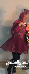  1 فستان قصير خطوبة يلبس لحد 50 كيلو