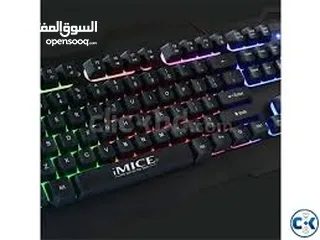  4 iMICE Gaming Keyboard Modail AK-400 كيبورد جيمنج اي مايس مضيئ