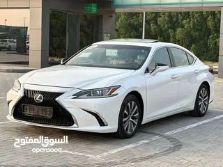  3 لكزس موديل 2019 خليجي ES350