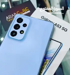  9 سامسونج A53 5G جيجا 256 متوفر توصيل وهدية كفر ولزقه وشاحن الاصلي